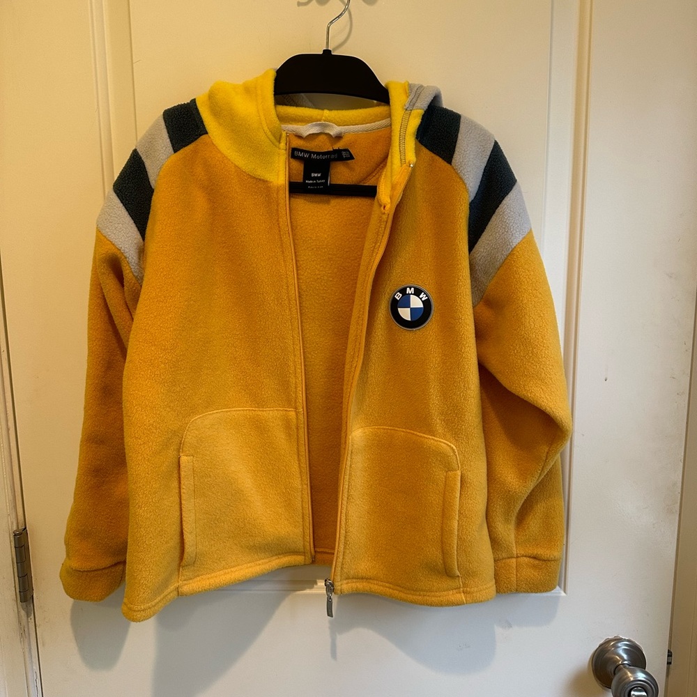 boys bmw motorrad fleece jacket 9-11years
